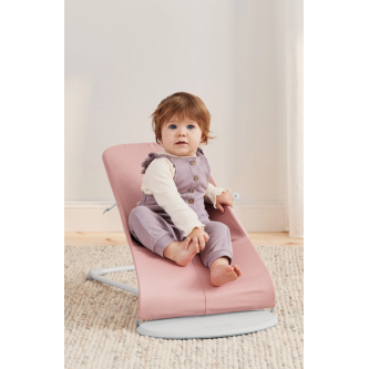 Balansoar din Jersey pentru copii BabyBjorn Bliss, Light Pink 3D