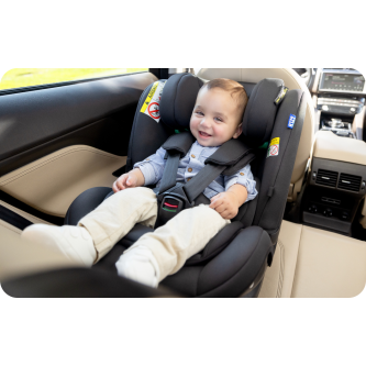 Scaun auto Graco Turn2Me Grow Midnight, 40-125 cm, certificata R129 si testat ADAC