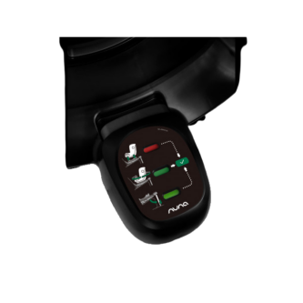 Set Scaun auto pentru copii rotativ Nuna i-Size TODL next Lagoon, 40-105 cm + Baza isofix BASE next i-Size pentru TODL next, testat ADAC