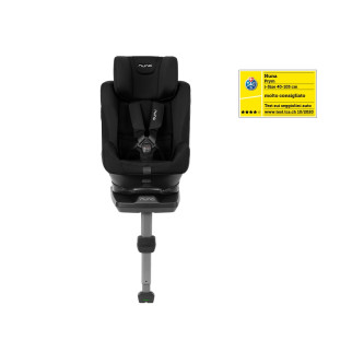 Scaun auto pentru copii Nuna i-Size PRYM Caviar, 40 - 105 cm, testat ADAC si testat Suplimentar la impact lateral, frontal si din spate