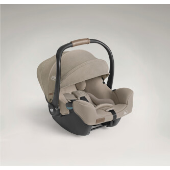 Scoica auto Joie i-Starter cu tetiera reglabila, 40-75 cm, Sandstone, certificata R129