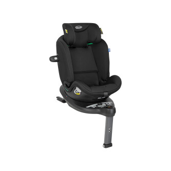 Scaun auto Graco Turn2Me Grow Midnight, 40-125 cm, certificata R129 si testat ADAC