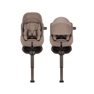 Nuna - Scaun auto PRUU Aire Cedar cu capotina integrata, 40-105 cm, certificat R129				