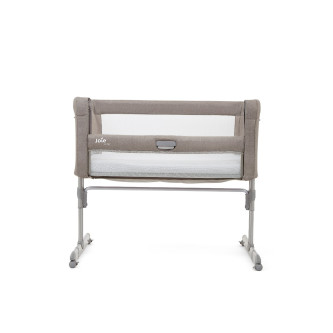 Patut pliabil 2 in 1 pentru copii Joie Roomie, Walnut