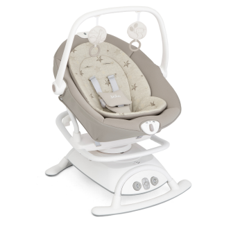 Joie - Leagan si balansoar rotativ Sansa 2 in 1, Cosmo Tan