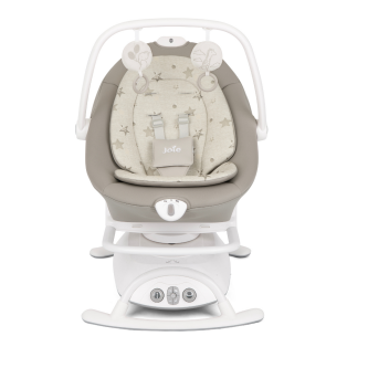 Joie - Leagan si balansoar rotativ Sansa 2 in 1, Cosmo Tan