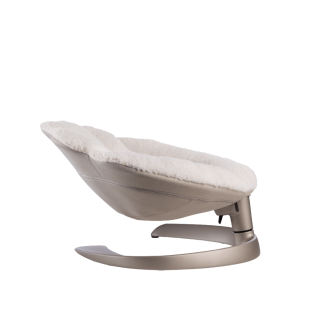 Pat si balansoar premium pentru animale de companie Tavo Shell, Latte