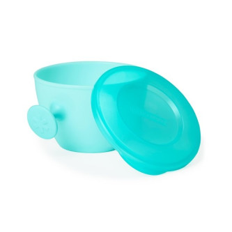 Skip Hop - Set 2 boluri ergonomice - Soft gri + turcoaz