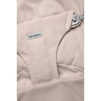 Balansoar din tesatura melange cu aspect Clasic pentru copii Baby Bjorn Bliss, Light Pink