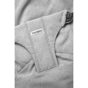 Balansoar din tesatura melange cu aspect Clasic pentru copii Baby Bjorn Bliss, Light Grey