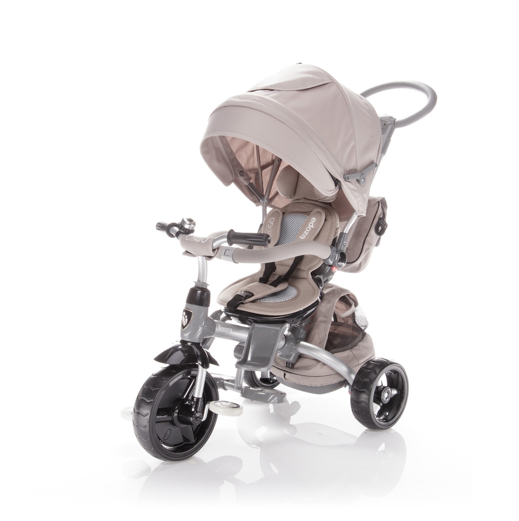 ZOPA - Tricicleta multifunctionala Citigo Almond Beige