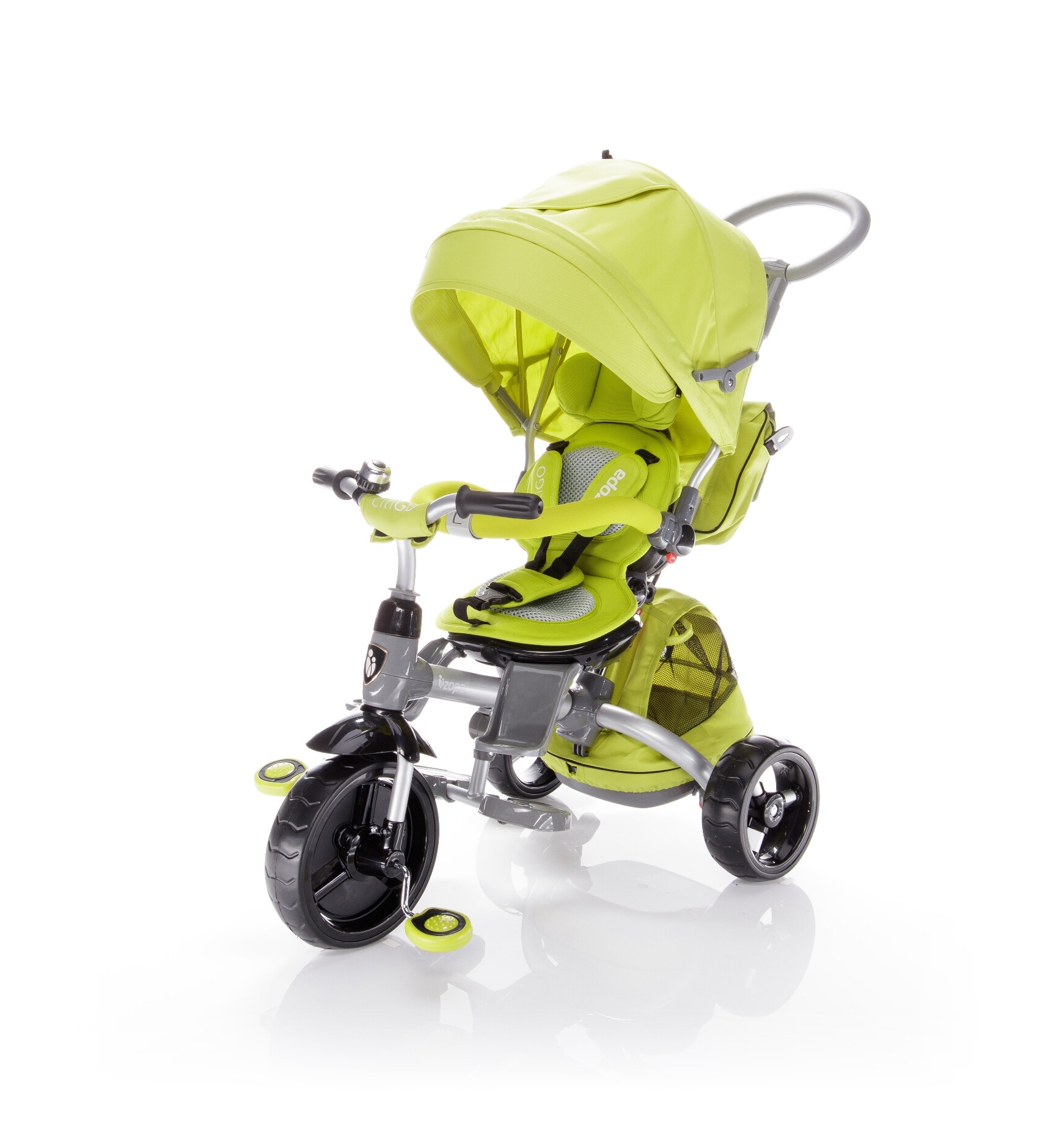 ZOPA - Tricicleta multifunctionala Citigo Kiwi Green