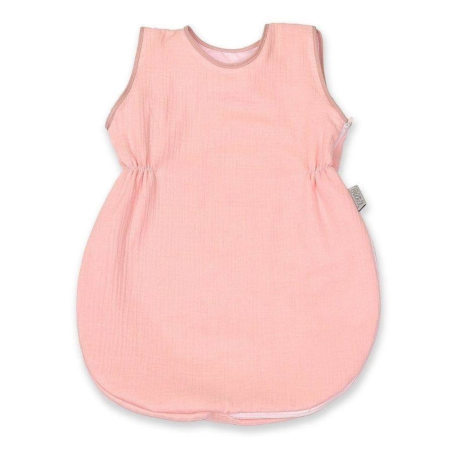 Jolie - Sac de dormit bumbac 100%, Roz (86 cm)