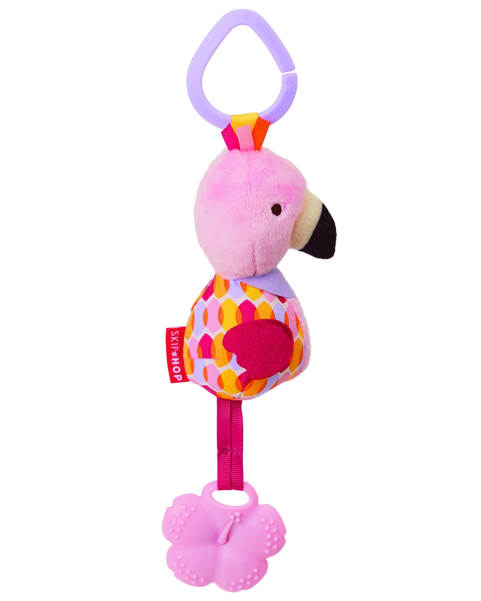 Skip Hop Jucarie pentru dentitie Flamingo - Bandana Buddies