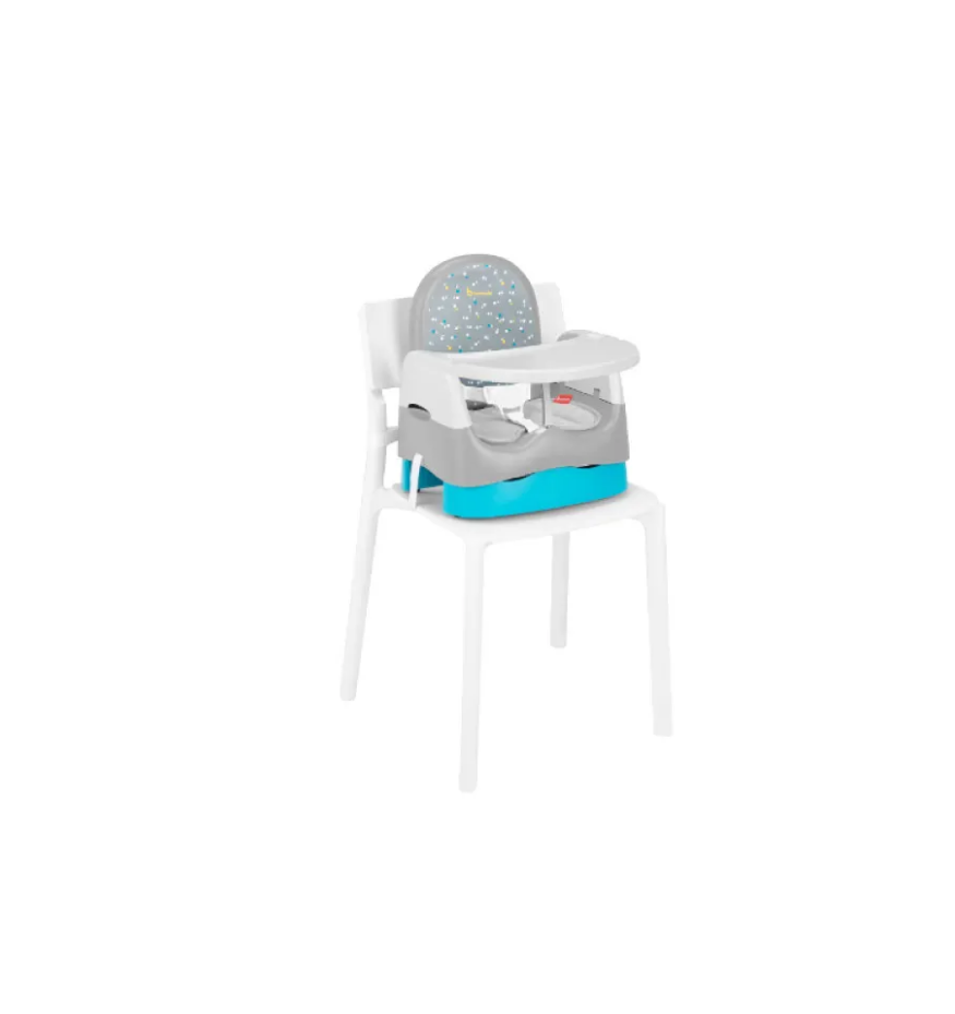 Badabulle - Booster pliabil Home & Go, Grey
