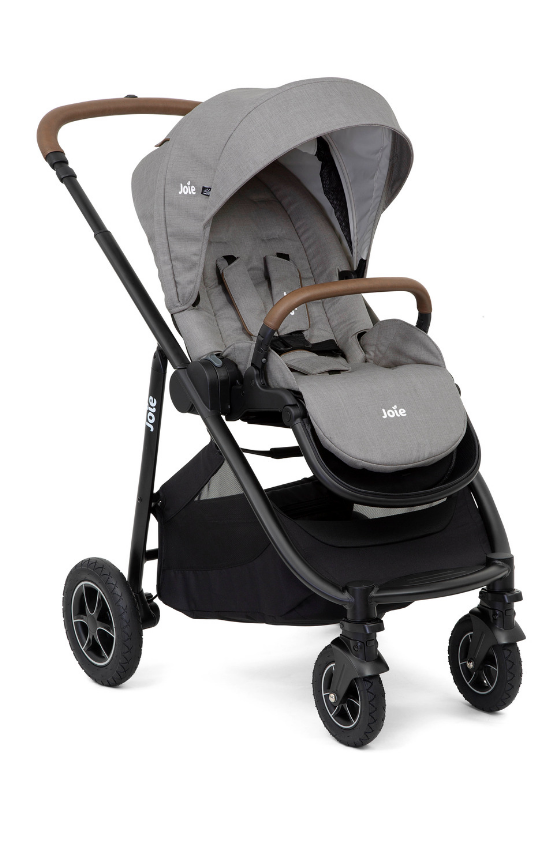 Carucior pentru copii Joie Versatrax, Gray Flannel